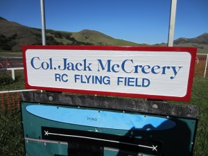 Col. Jack McCreery sign